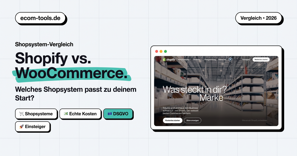 Shopify vs. WooCommerce