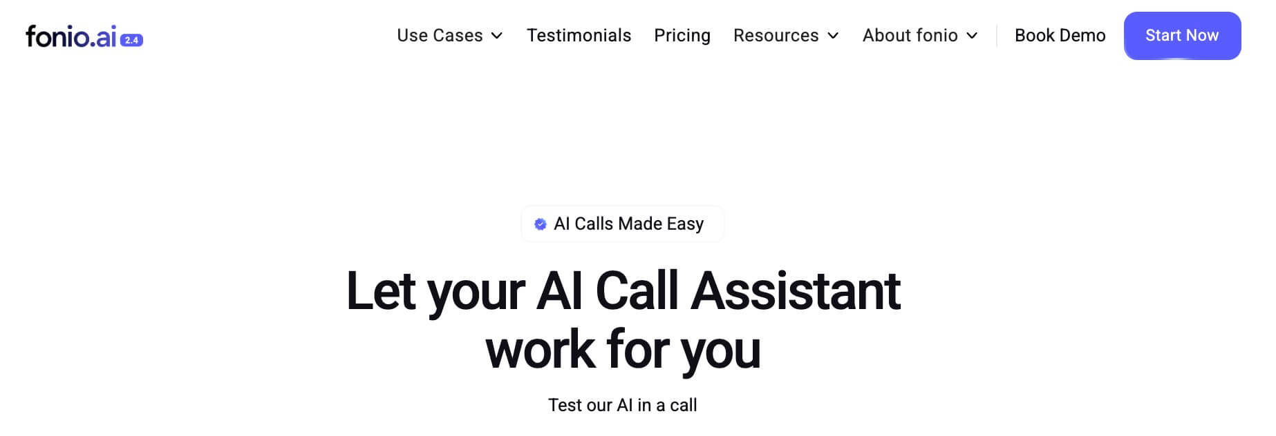 fonio ai english homepage
