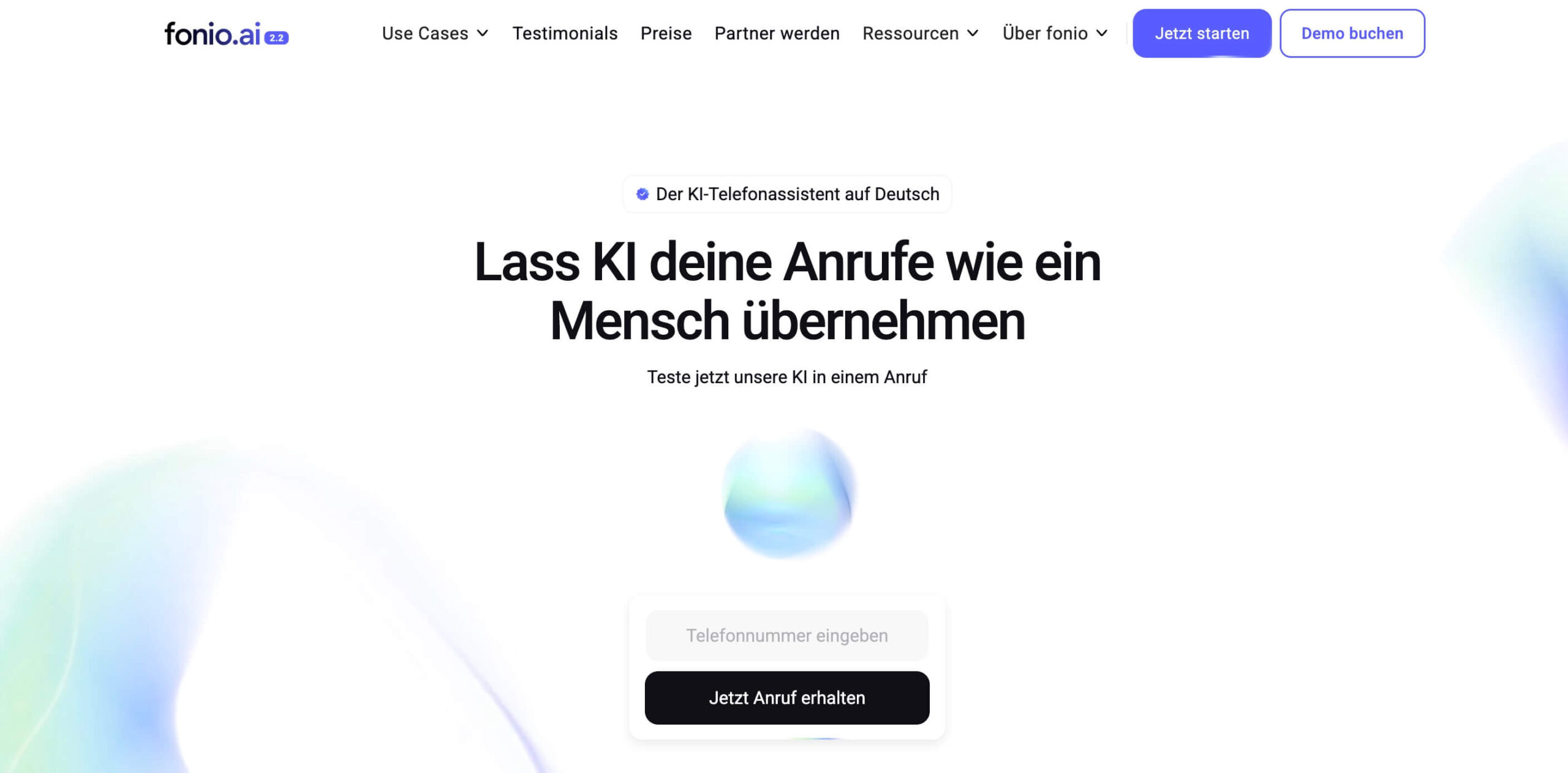 Fonio.ai Website