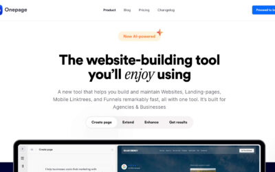 Onepage.io: The Easiest Funnel Builder for Non-Techies?