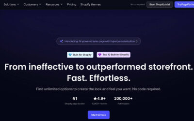 PageFly Review: Der schnellste Shopify Page Builder für maximale Conversions?