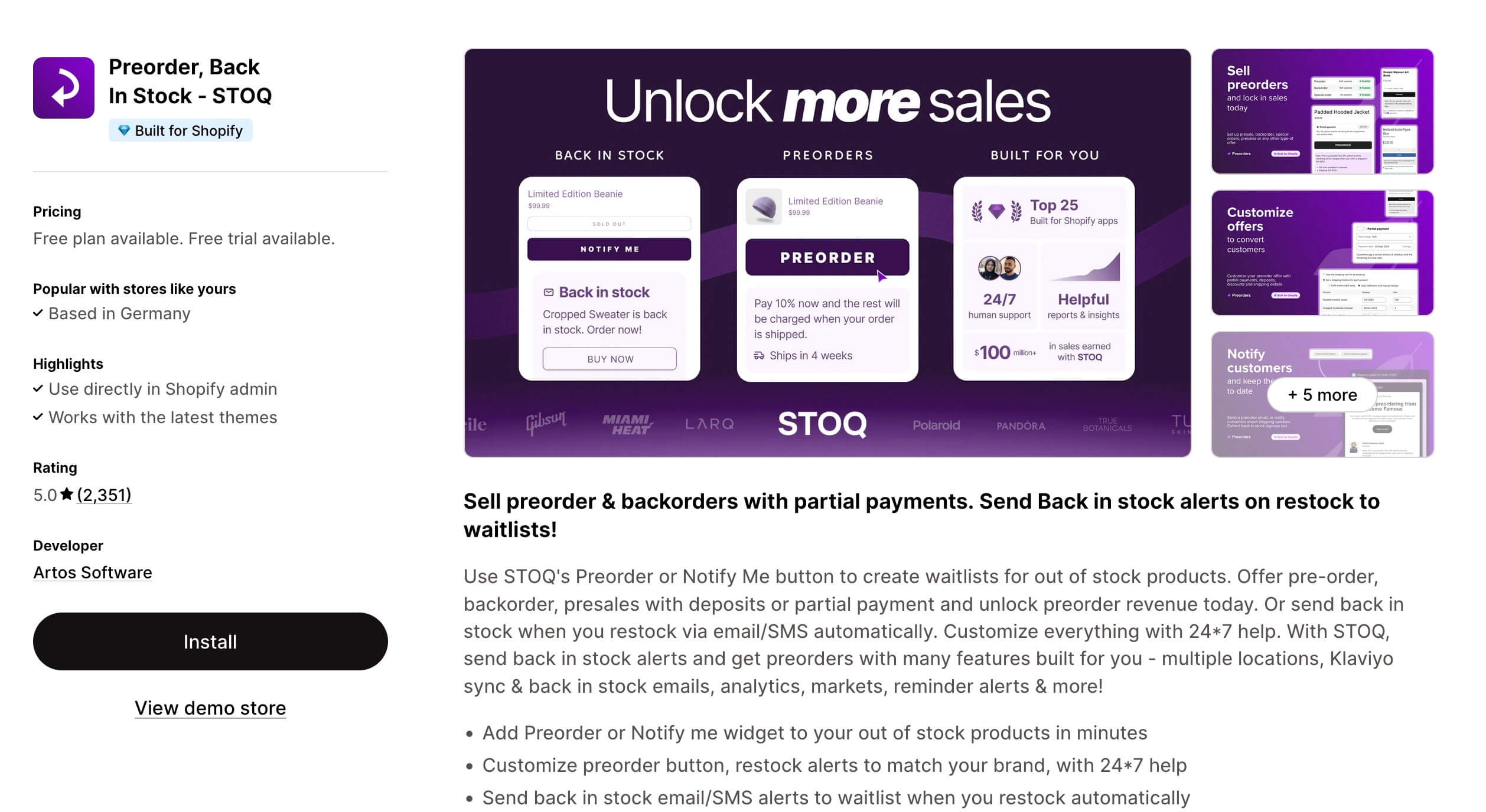 Back In Stock Shopify App