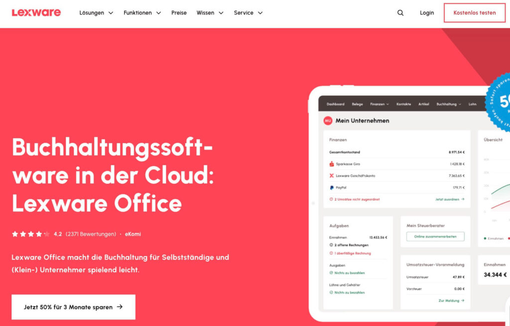Lexware Office testen