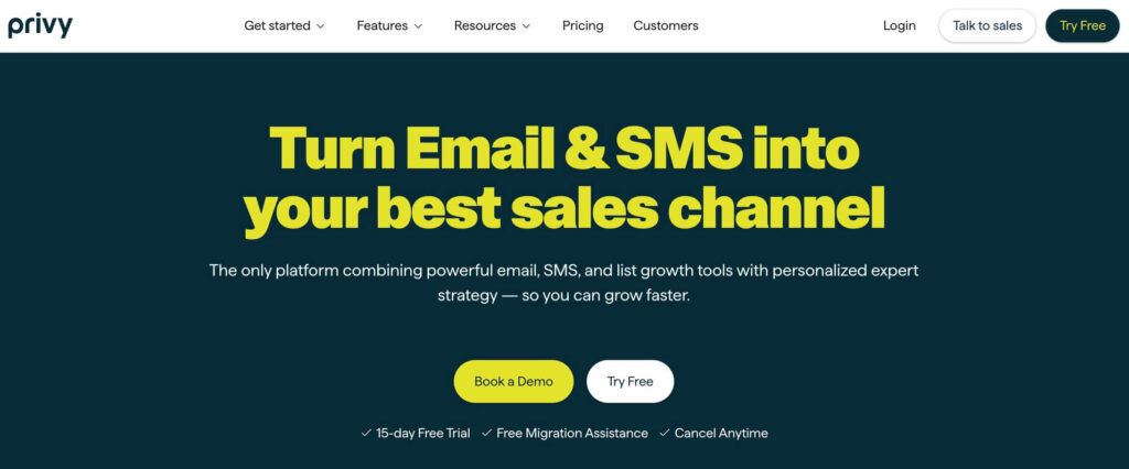 privy homepage