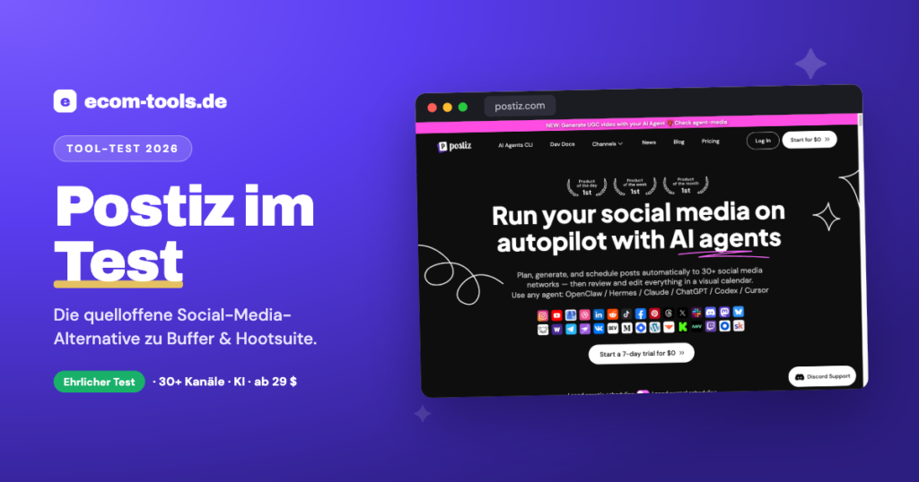 Postiz im Test - Open-Source Social-Media-Tool