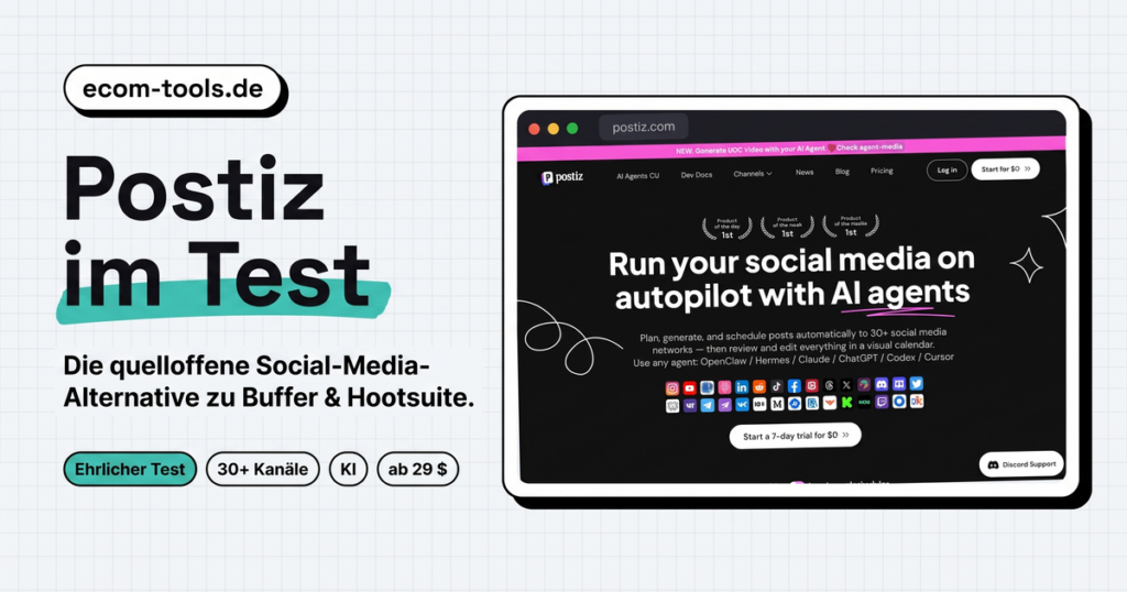 Postiz im Test - Open-Source Social-Media-Tool