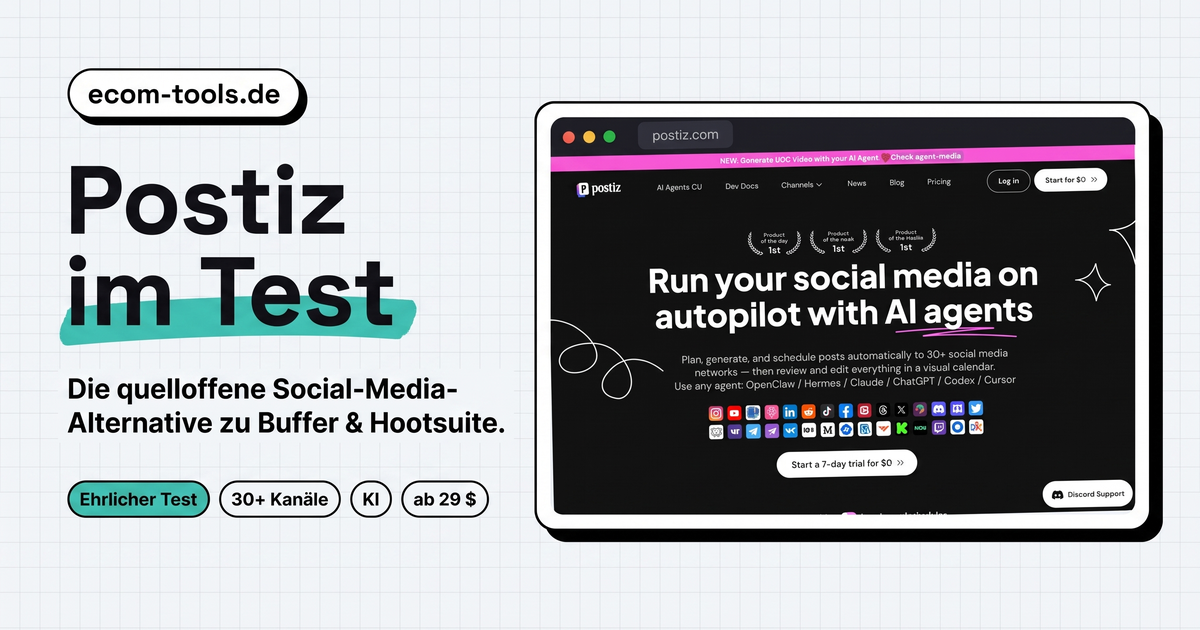 Postiz im Test 2026: Die Open-Source-Alternative zu Buffer & Hootsuite