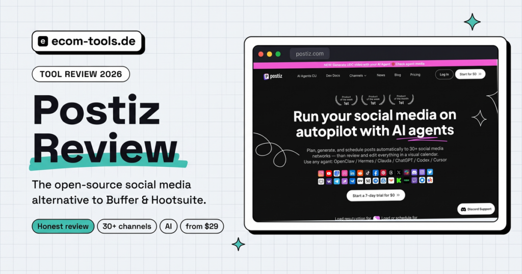 Postiz review - open-source social media tool