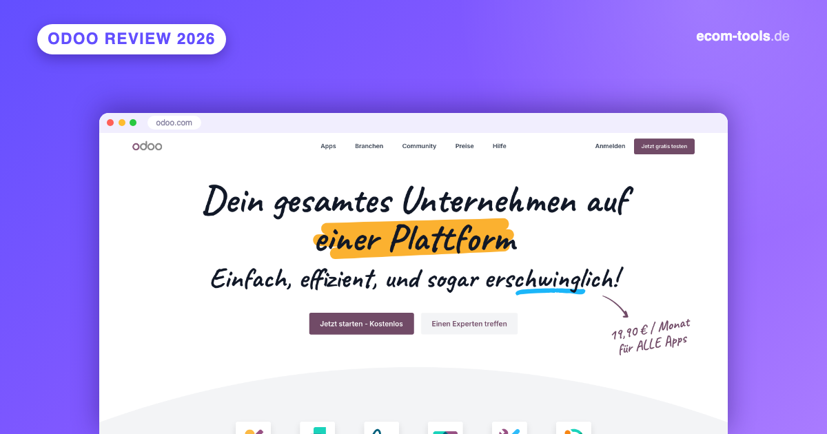 Odoo Review 2026: Features, Pricing & Who the All-in-One ERP Is Really For