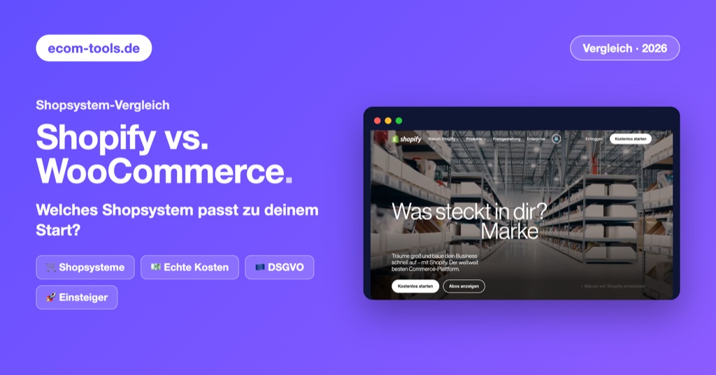 Shopify vs. WooCommerce