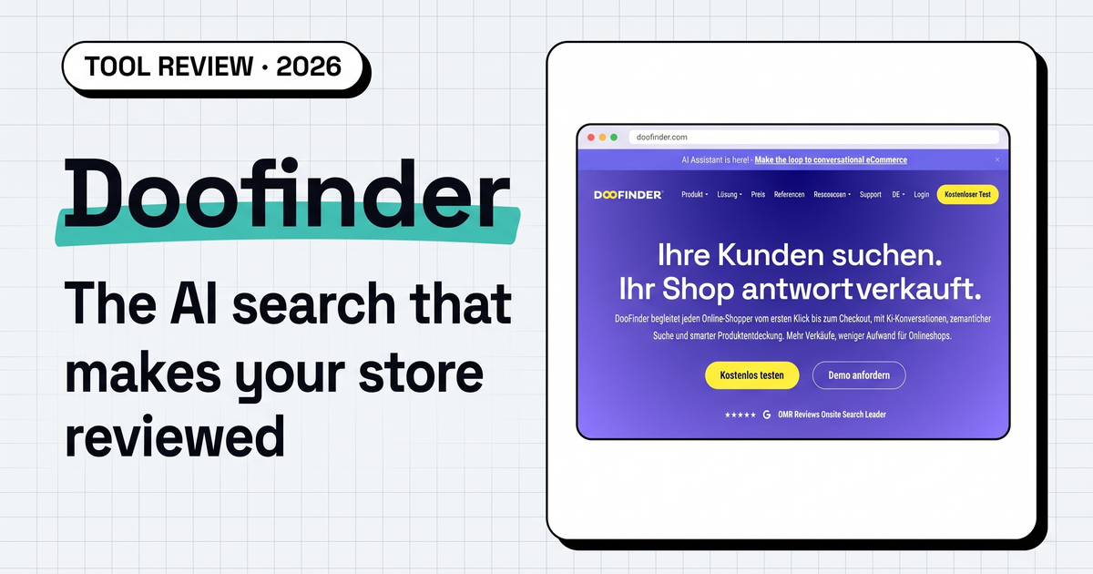 Doofinder Review 2026: Does the AI Search Really Turn Your Store Into a Better Seller?
