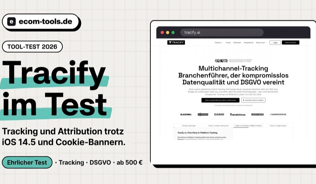 Tracify im Test: Tracking-Daten trotz iOS 14.5 und Cookie-Bannern