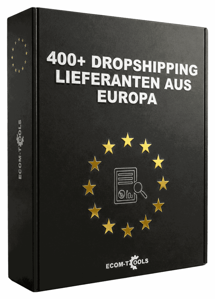 Produktbox der EU-Lieferantenliste: über 400 geprüfte Dropshipping-Lieferanten aus Europa
